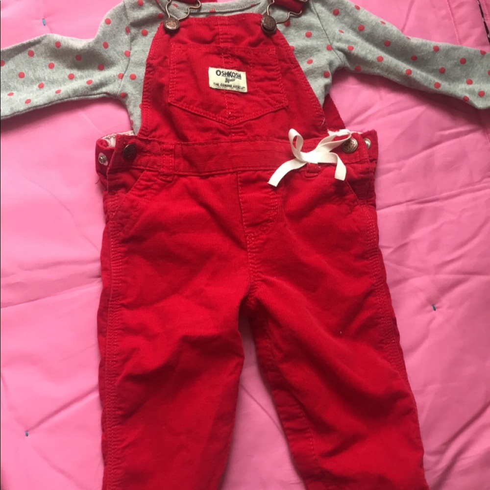 Bibs and long sleeve body suit